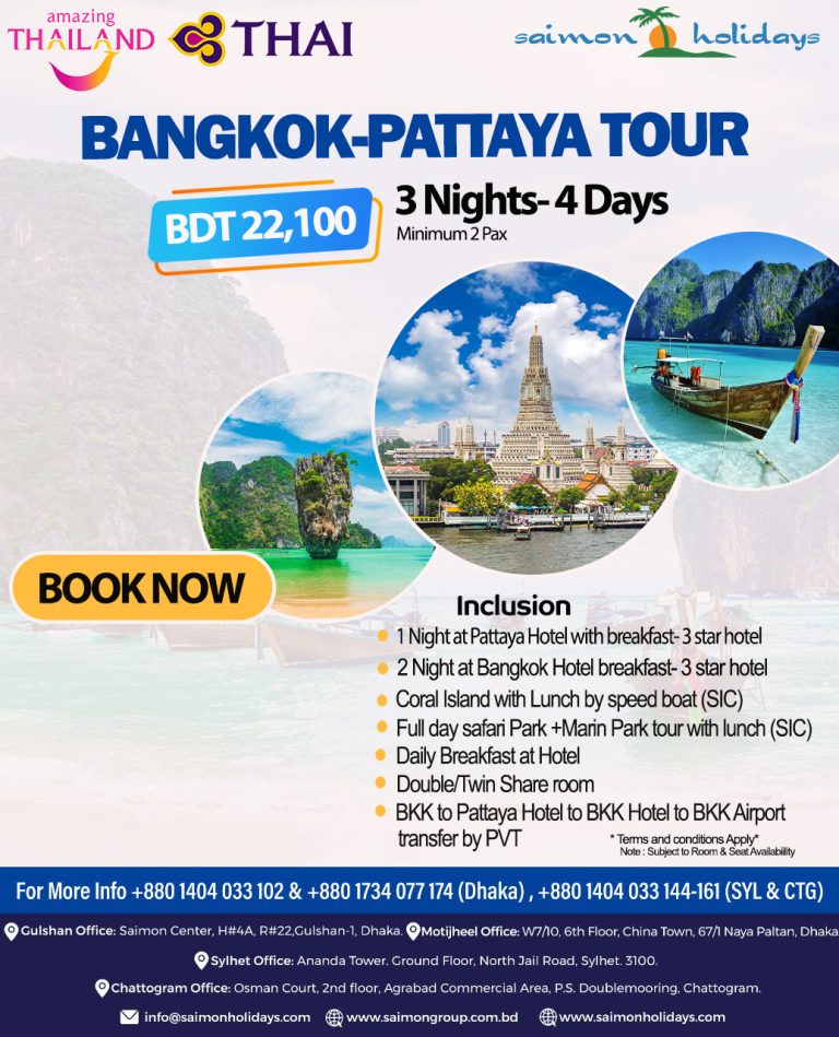 thailand-Bangkok- Pattaya-tour